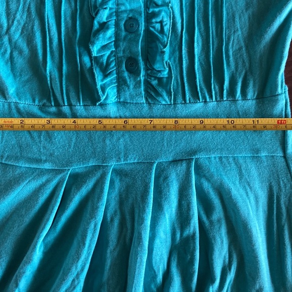 🆕 Beautiful blue green coloured dress in size EUR 5 - Picture 7 of 8